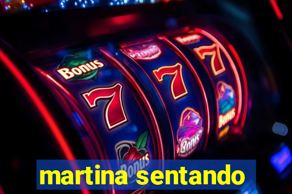 martina sentando