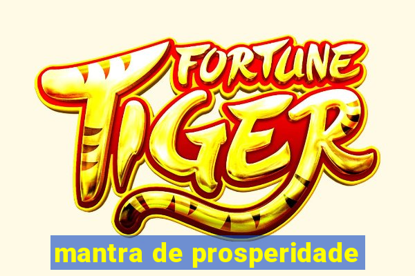 mantra de prosperidade