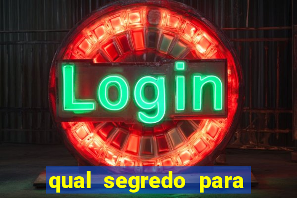 qual segredo para ganhar no minas cap