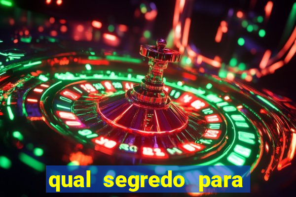 qual segredo para ganhar no minas cap