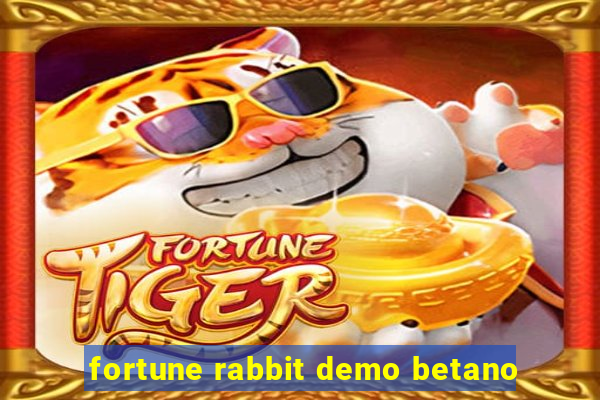 fortune rabbit demo betano