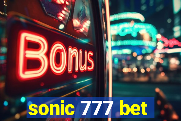 sonic 777 bet