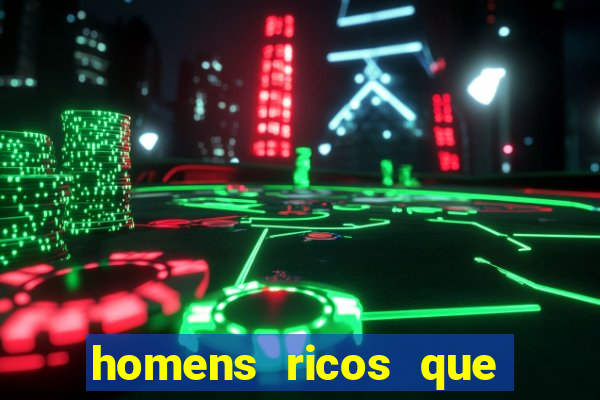 homens ricos que querem bancar telegram