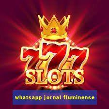 whatsapp jornal fluminense