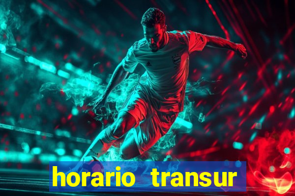 horario transur roleta santos dumont juiz de fora