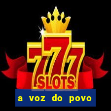 a voz do povo santa luzia