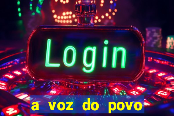 a voz do povo santa luzia