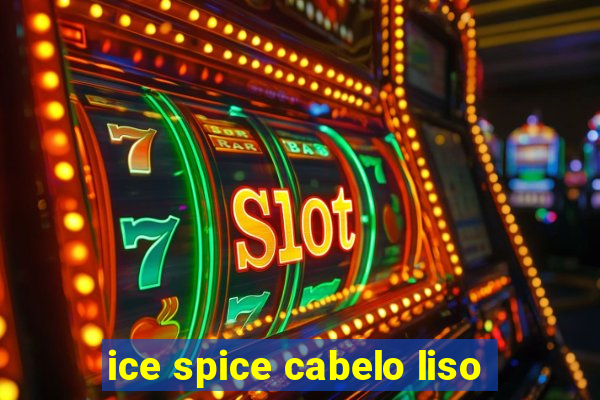 ice spice cabelo liso