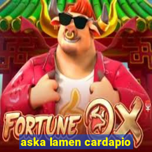 aska lamen cardapio
