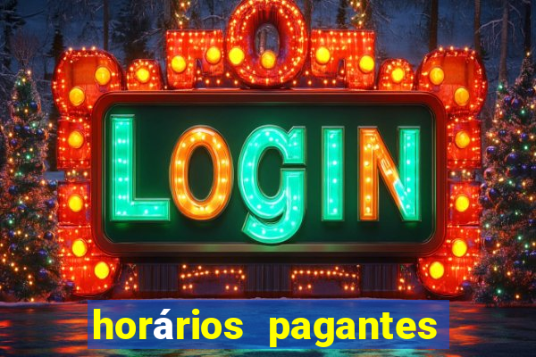 horários pagantes fortune rabbit hoje