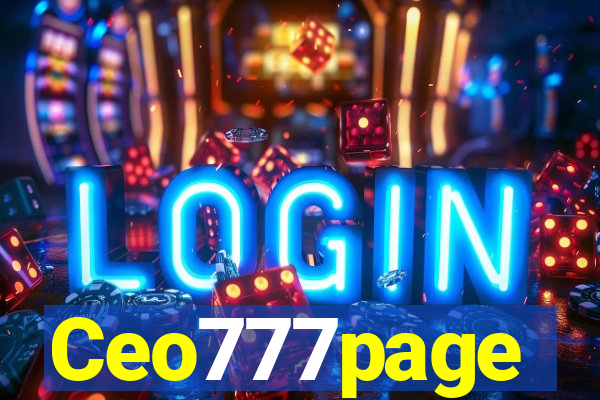 Ceo777page