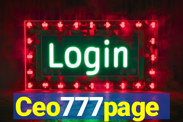 Ceo777page