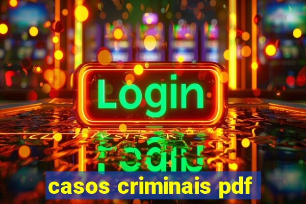 casos criminais pdf