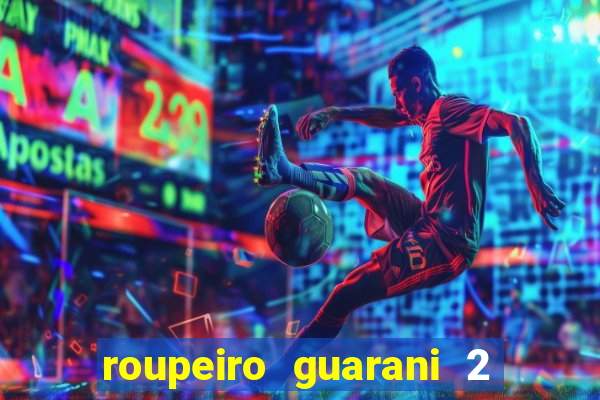 roupeiro guarani 2 portas de correr com espelho