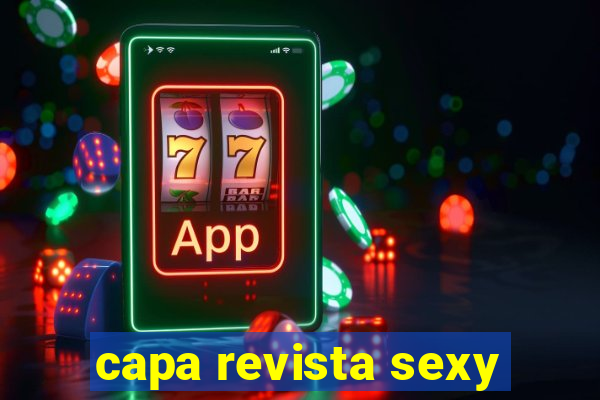 capa revista sexy