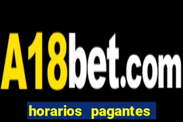 horarios pagantes fortune tiger madrugada