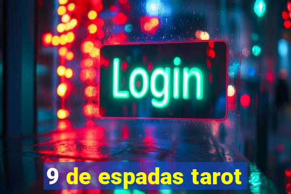 9 de espadas tarot