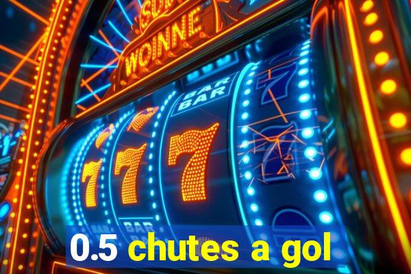 0.5 chutes a gol