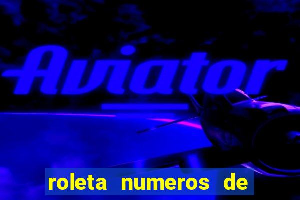 roleta numeros de 1 a 100