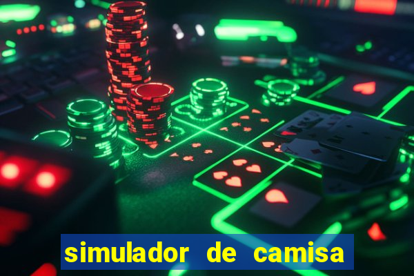 simulador de camisa de time
