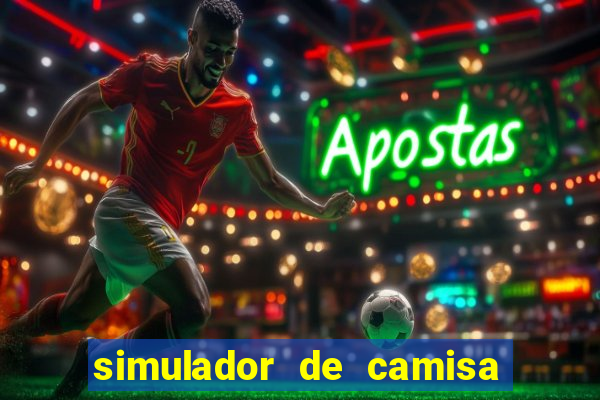 simulador de camisa de time
