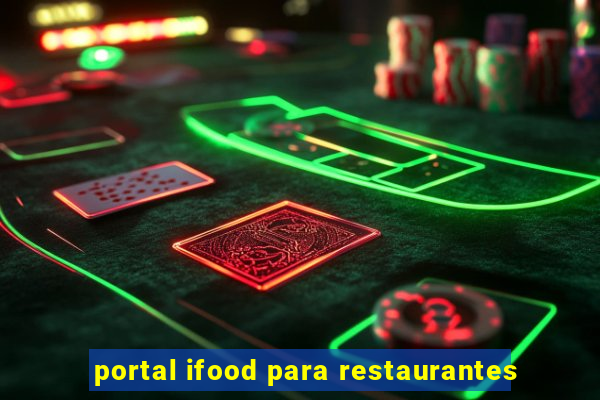 portal ifood para restaurantes