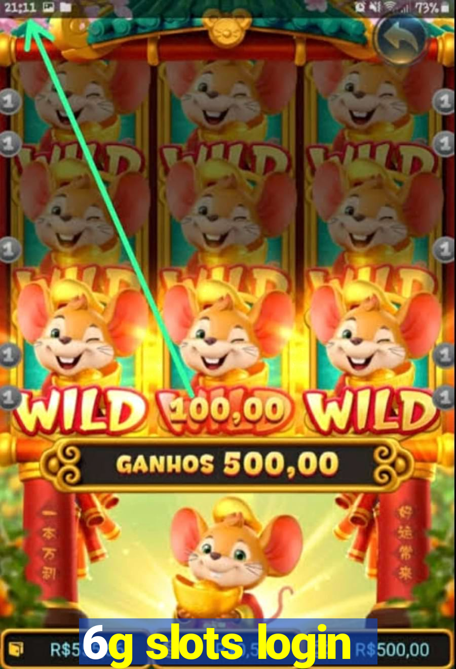 6g slots login