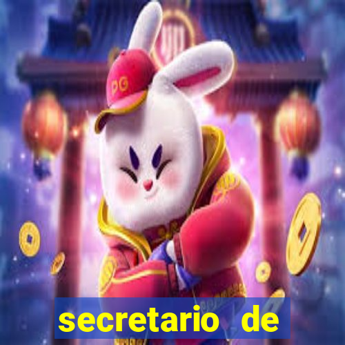 secretario de esporte salario