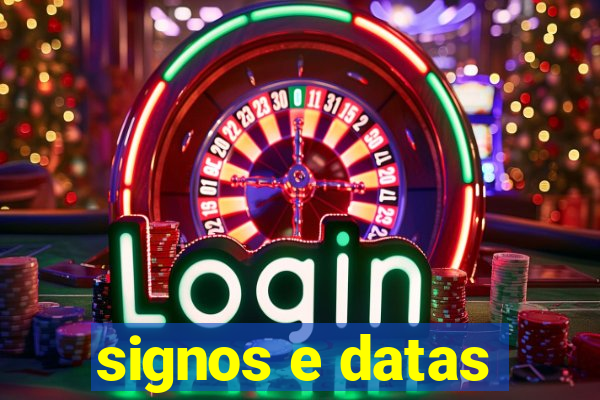 signos e datas
