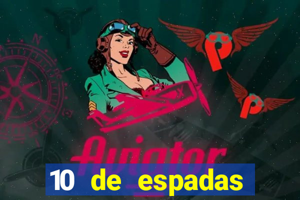 10 de espadas tarot amor