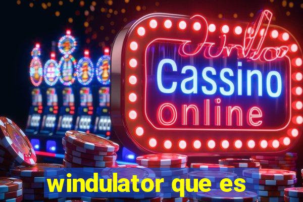 windulator que es