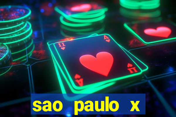 sao paulo x cruzeiro ao vivo hd