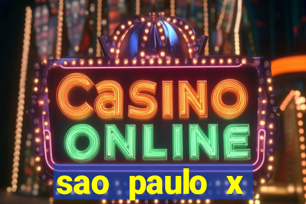 sao paulo x cruzeiro ao vivo hd