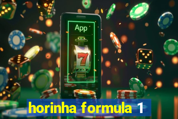 horinha formula 1