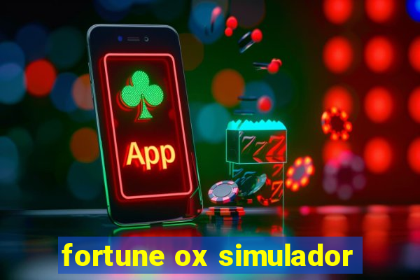 fortune ox simulador
