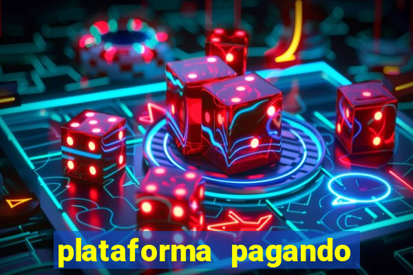 plataforma pagando fortune tiger