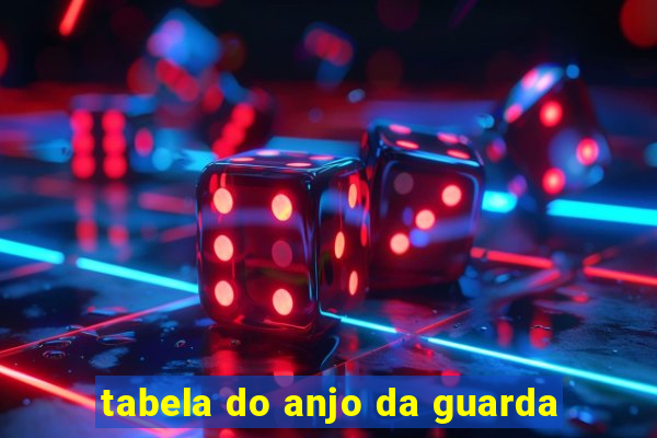 tabela do anjo da guarda