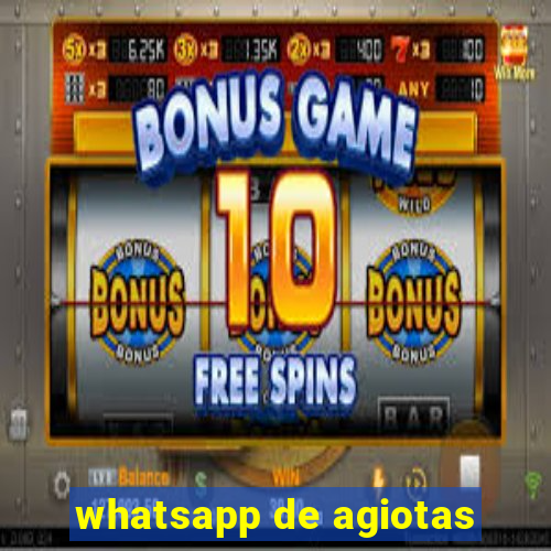 whatsapp de agiotas