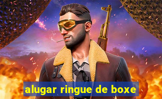 alugar ringue de boxe