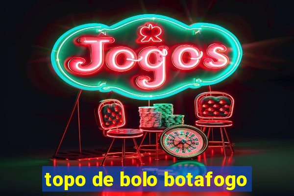 topo de bolo botafogo