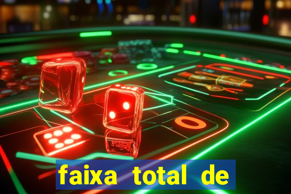 faixa total de gols 2 3 o que significa