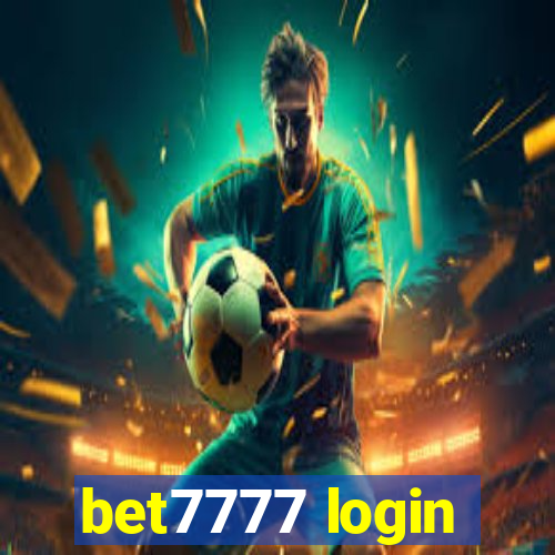 bet7777 login