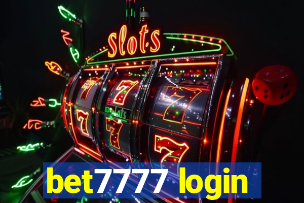 bet7777 login
