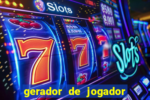 gerador de jogador de futebol