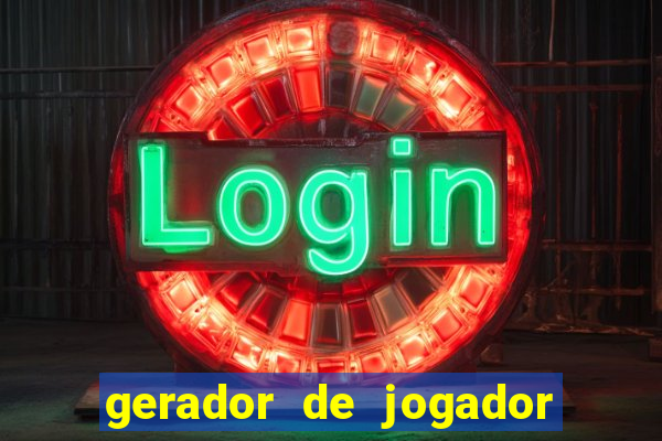 gerador de jogador de futebol