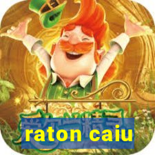 raton caiu