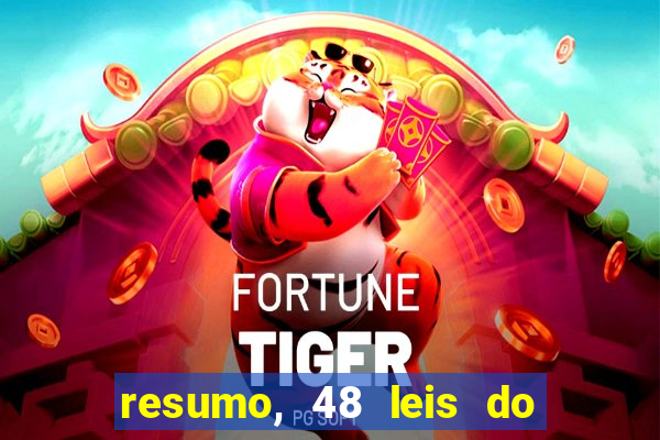 resumo, 48 leis do poder pdf