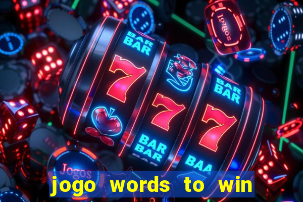 jogo words to win paga mesmo
