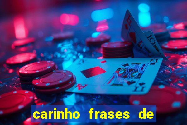 carinho frases de boa noite