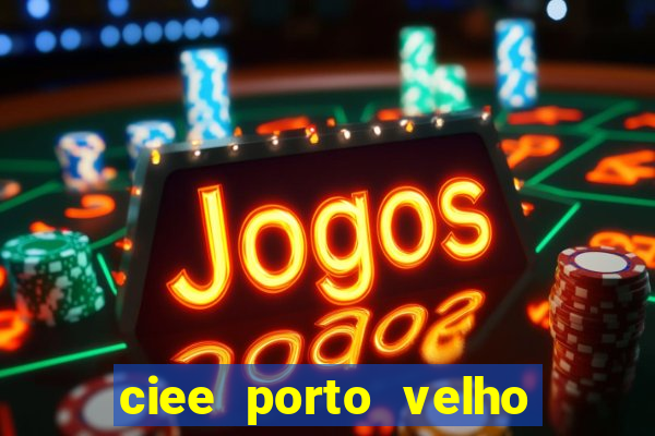ciee porto velho menor aprendiz